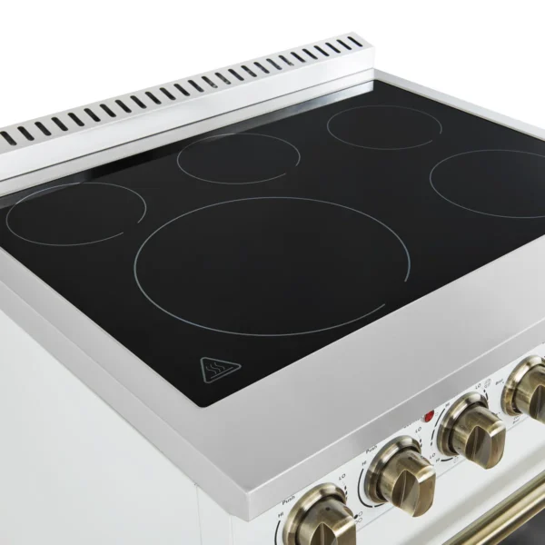Cuisinière électrique autoportante 30 po Forno Paolo, cuisinière de 7 800 watts, four à convection véritable 4,38 pieds cubes – Image 4