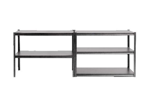 Unité de stockage/étagère réglable acier et bois à 5 tablettes Mastercraft, 48 x 24 x 72 po – Image 4