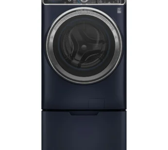 Laveuse intelligente à chargement frontal Energy Star de GE avec capacité de 5,3 pieds cubes avec système d’évent Ultrafresh + avec pare-odeurs