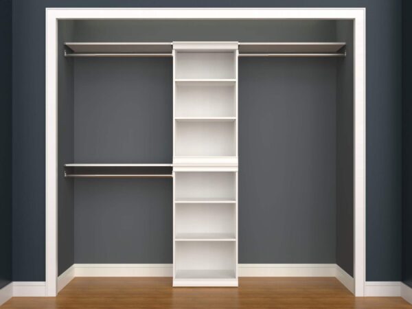 Étagère de rangement modulaire empilable pour placard ClosetMaid, blanc – Image 5