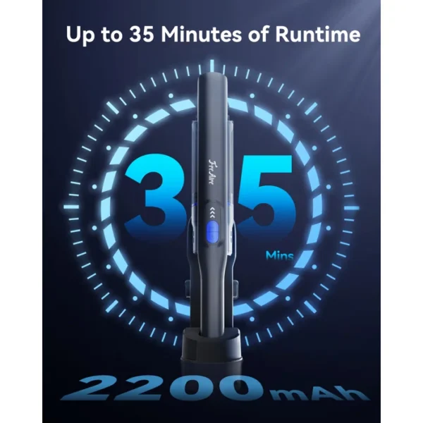 Aspirateur à main sans fil FreAir 20kPa: puissant et léger, portable et à une main, avec une charge rapide et une autonomie de 35 minutes – Image 7