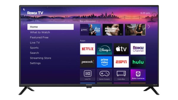Téléviseur intelligent Magnavox UHD 4K Roku, 43 po