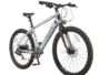 Vélo électrique Raleigh Transit Urban avec phares avant et arrière, roue de 27,5 po, gris