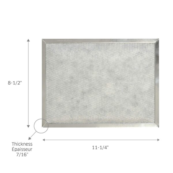 Broan FKM65 - Filtre au charbon de rechange pour hottes Broan Basic, NuTone et Decorator – Image 2