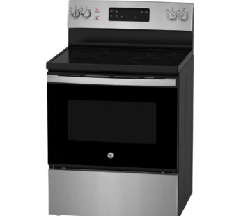Cuisinière électrique autoportante 30 po avec tiroir de rangement Ge – Jcb630svss