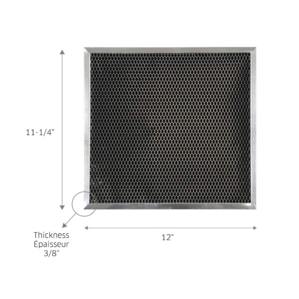 Broan RFQTC - Filtre de rechange au charbon pour hottes Broan Quiet Hood Series – Image 3
