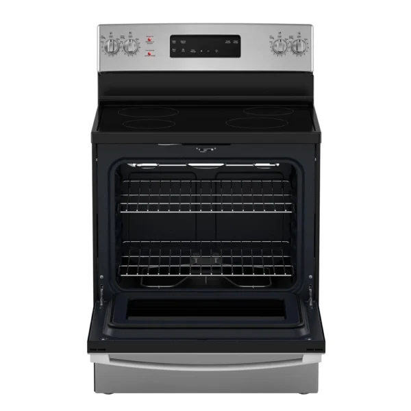 Cuisinière électrique autoportante 30 po avec tiroir de rangement Ge - Jcb630svss – Image 4