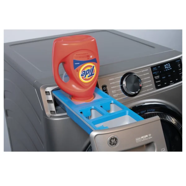 GFW650SPNSN GE Appliances Smart 4,8 pieds cubes Pi. Laveuse à chargement frontal Energy Star avec lavage à la vapeur – Image 5