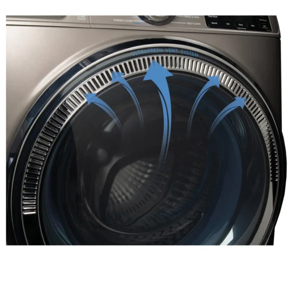 GFW650SPNSN GE Appliances Smart 4,8 pieds cubes Pi. Laveuse à chargement frontal Energy Star avec lavage à la vapeur – Image 8