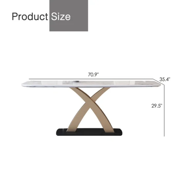 Table de salle à manger Dashon – Image 3