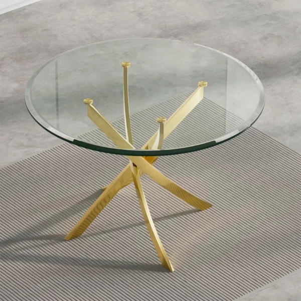 Table de salle à manger à piédestal Gupton – Image 2