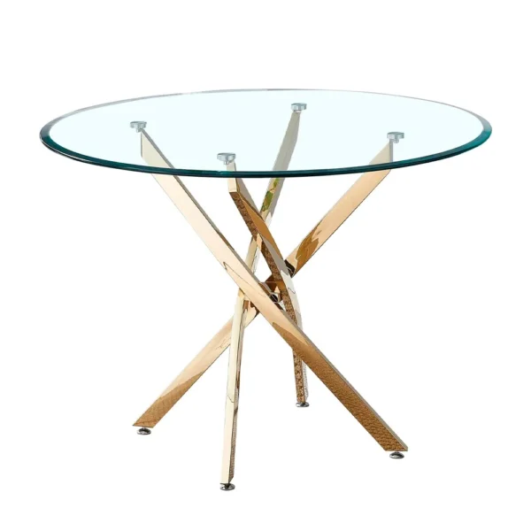 Table de salle à manger à piédestal Gupton – Image 4
