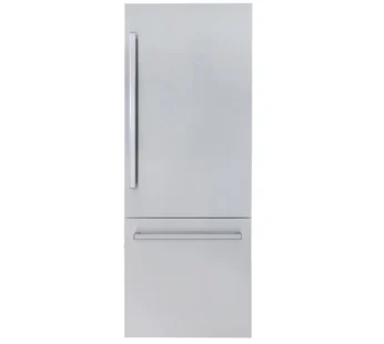 Réfrigérateur à congélateur inférieur 30 po. Réfrigérateur Energy Star 16 pi. Cu.
