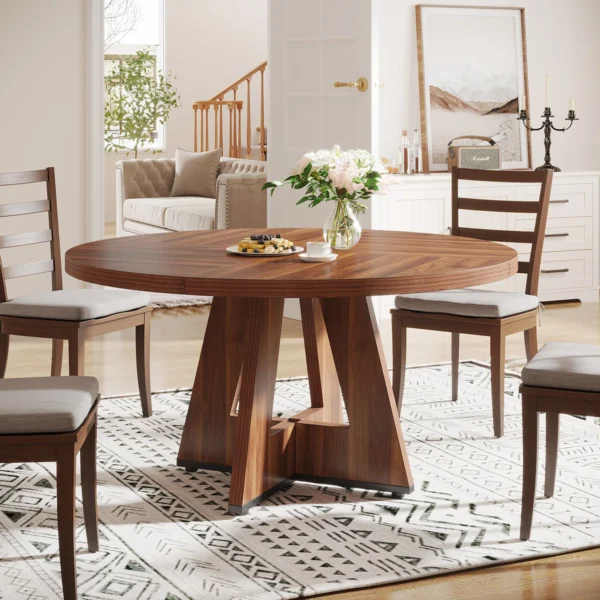 Table de salle à manger Kuuipo L 47,24 po x l 47,24 po