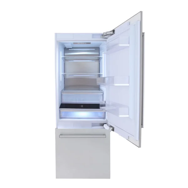 Réfrigérateur à congélateur inférieur 30 po. Réfrigérateur Energy Star 16 pi. Cu. – Image 2