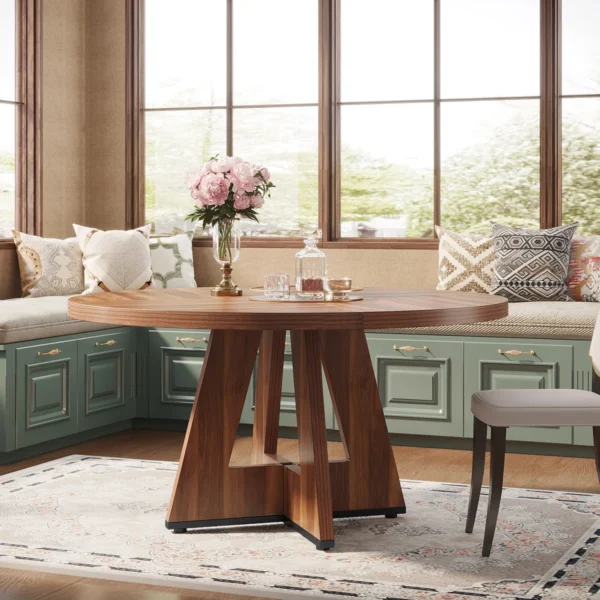 Table de salle à manger Kuuipo L 47,24 po x l 47,24 po – Image 2