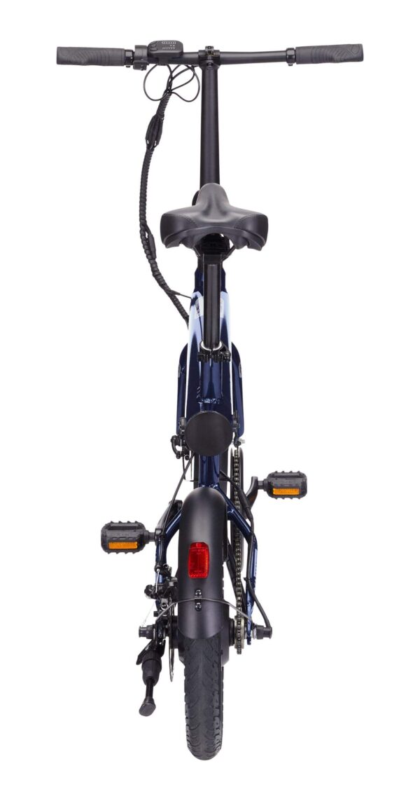 Vélo électrique 36 V iZip Polo avec batterie intégrée au cadre et affichage DEL, roues de 16 po, bleu – Image 5