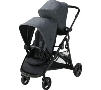 Poussette double Graco Ready2Grow 2.0, pliable et légère, Rafa