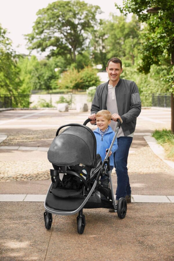 Poussette double Graco Ready2Grow 2.0, pliable et légère, Rafa – Image 5