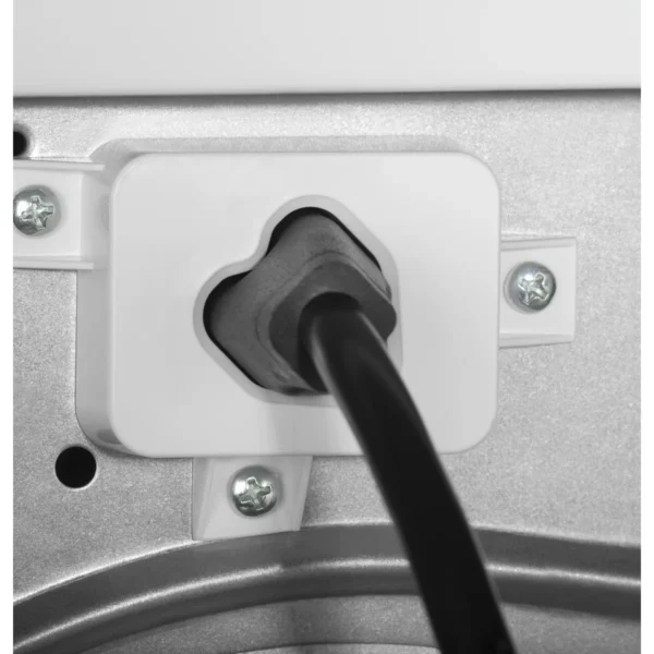 GFW148SSMWW GE Appliances 2,4 pieds cubes Pi. Laveuse à chargement frontal haute efficacité Energy Star avec lavage à la vapeur en blanc – Image 6